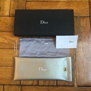 Dior glasses case pouch